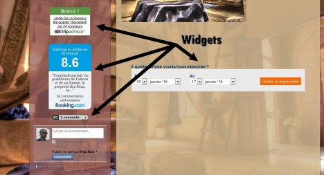 Intégration de widgets